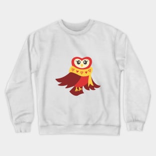 Cute Christmas Owl Crewneck Sweatshirt